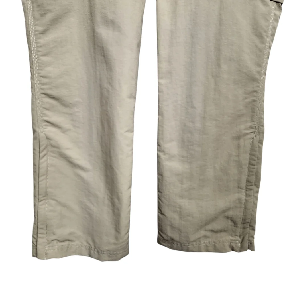 The North Face Paramount Peak Khaki Convertible Zip Off Hiking Pants Mens Size M